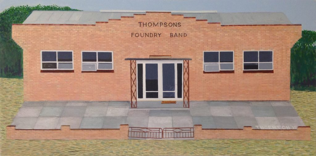 Painting 2015 Thompsons Foundry Band